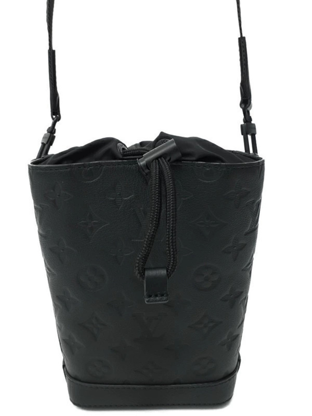 Louis Vuitton Monogram Shadow Black Noe Sling Shoulder Bag